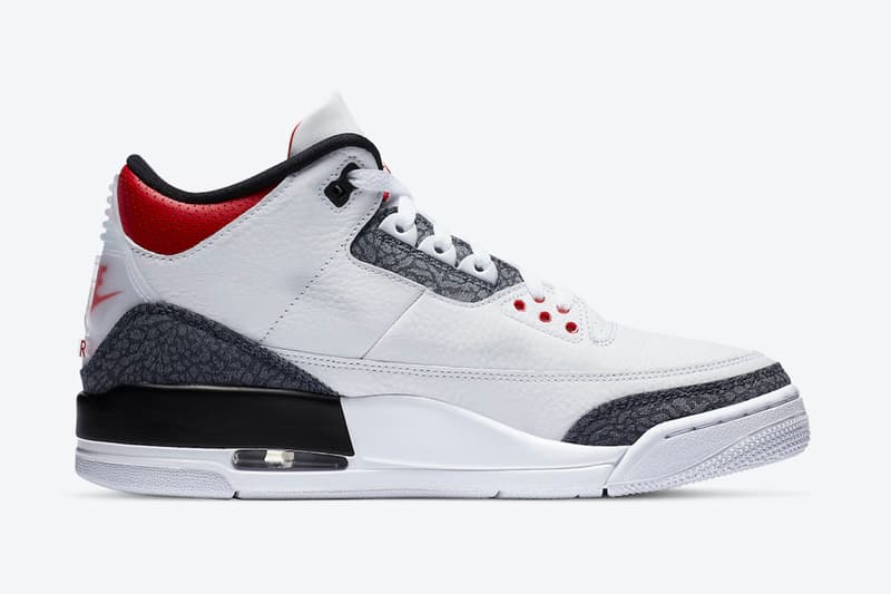 Air Jordan 3 SE Denim「Fire Red」官方圖輯公開