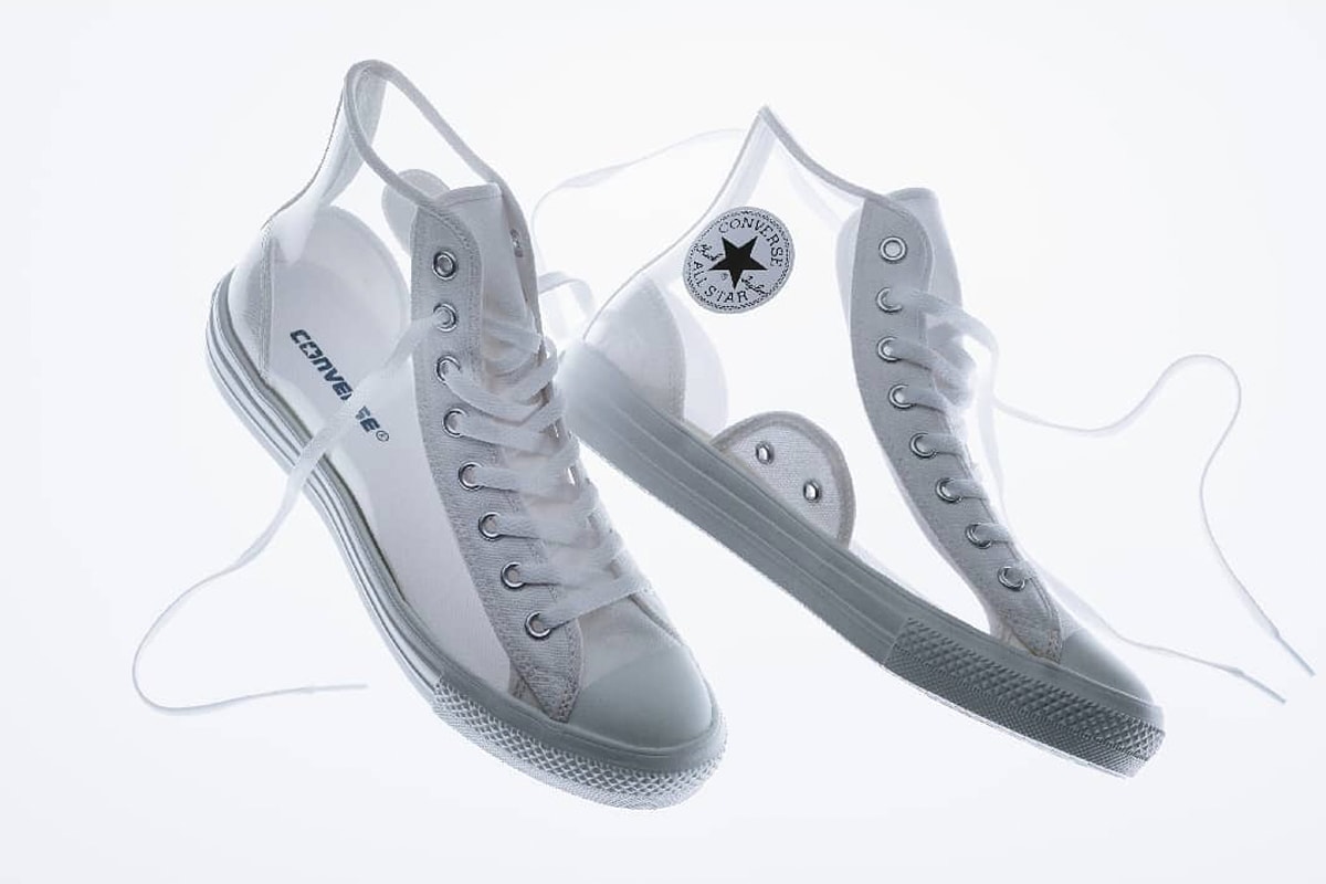 Converse 推出透明材質 All Star Light Clearmaterial Hi 鞋款