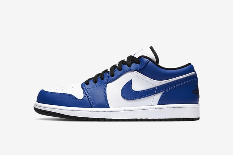 Air Jordan 1 Low 再度推出以「Royal Blue」為主軸的新配色