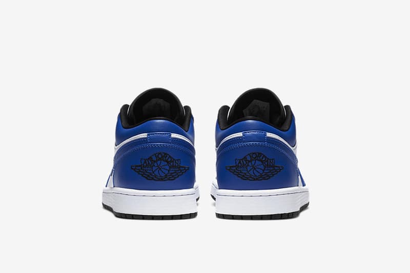 Air Jordan 1 Low 再度推出以「Royal Blue」為主軸的新配色