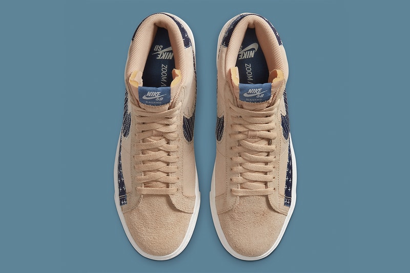 Nike SB Blazer Mid「Sashiko」日本傳統工藝概念款式即將登場