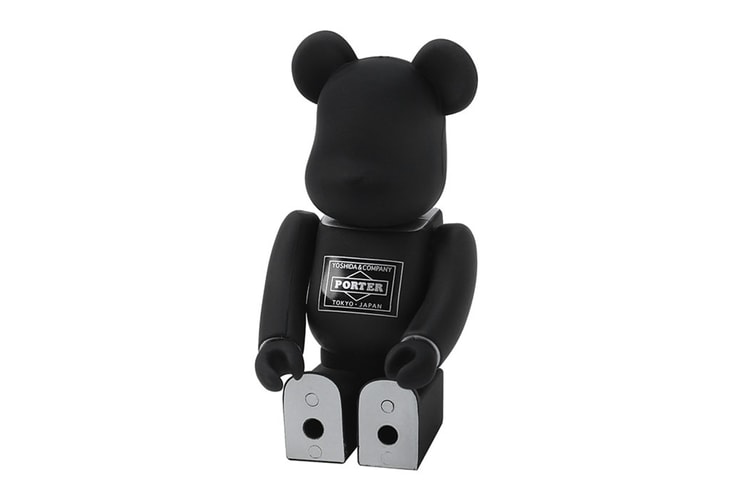 PORTER x Medicom Toy 打造黑魂 BE@RBRICK 玩偶
