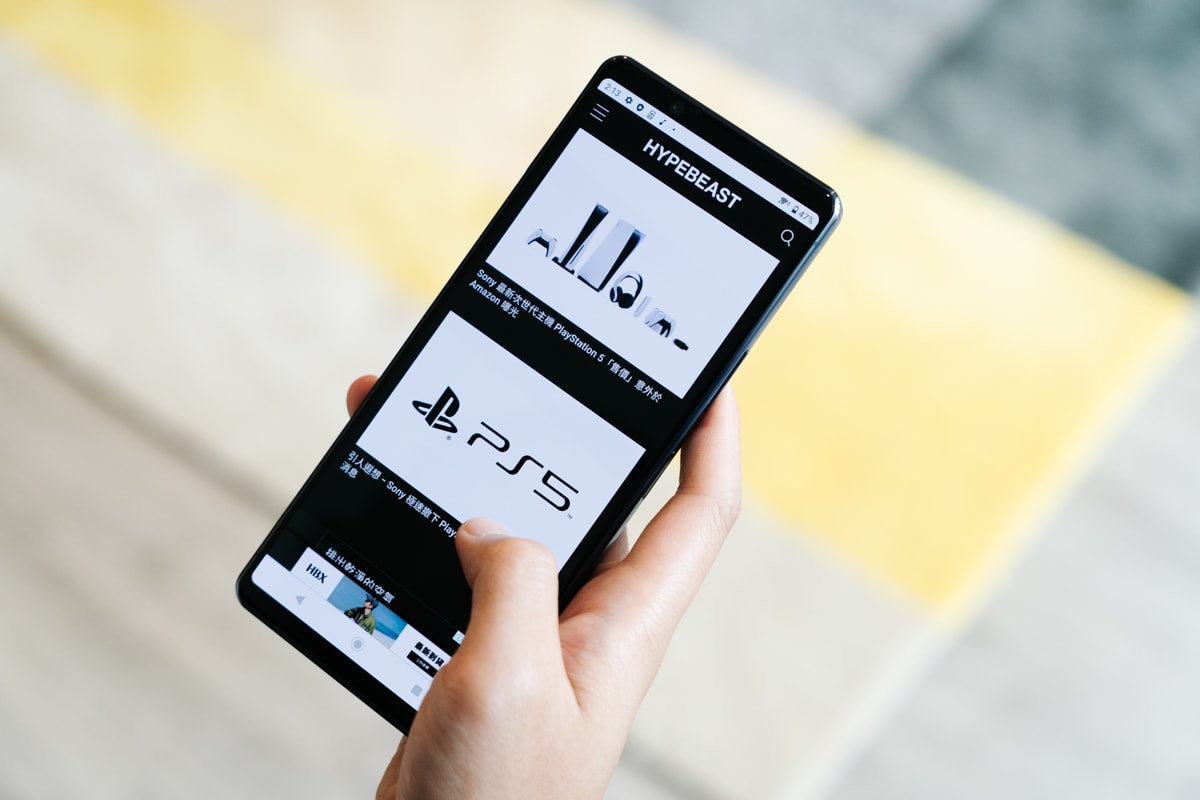 Hypebeast 編集部實測sony Xperia 1 Ii 智能手機 Hypebeast