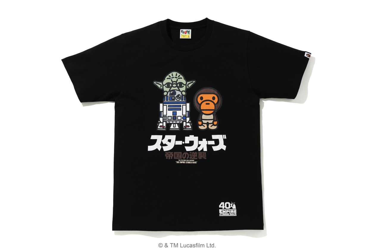 A BATHING APE® 聯乘《Star Wars》推出致賀紀念系列