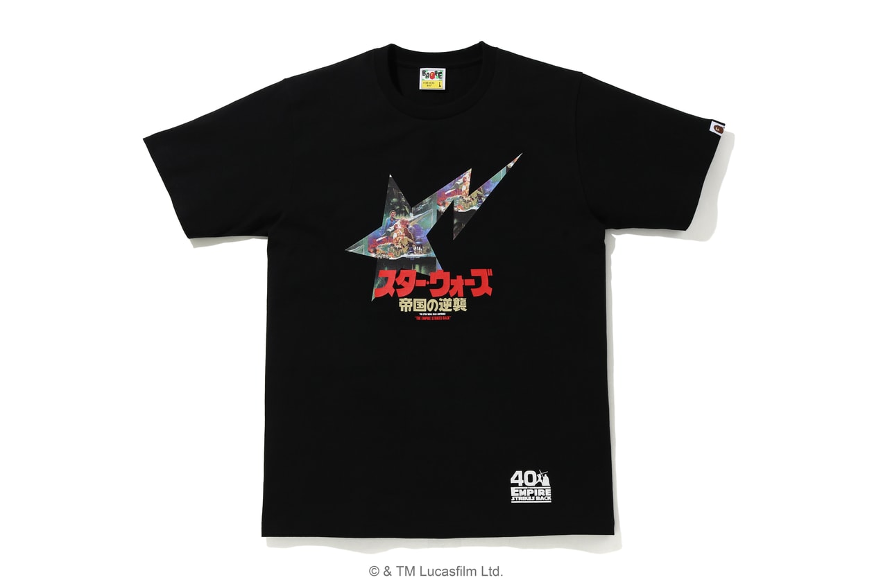 A BATHING APE® 聯乘《Star Wars》推出致賀紀念系列