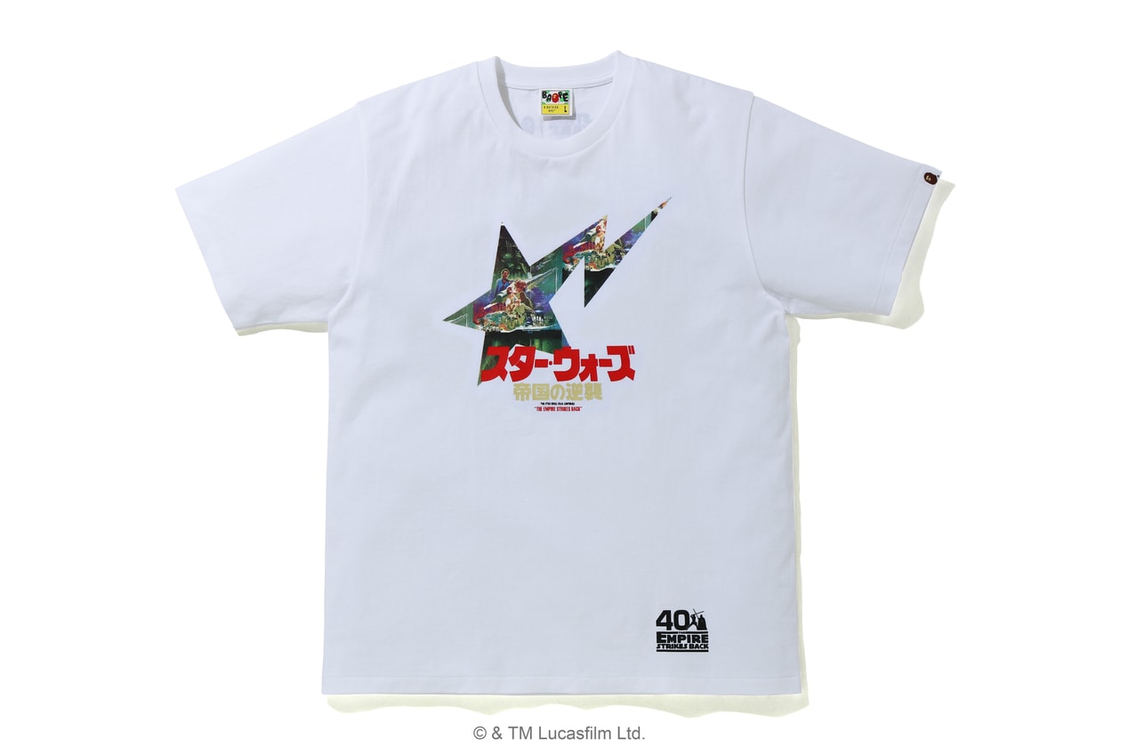 A BATHING APE® 聯乘《Star Wars》推出致賀紀念系列