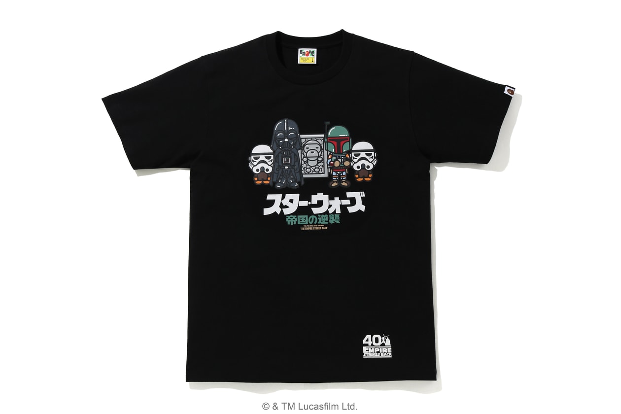 A BATHING APE® 聯乘《Star Wars》推出致賀紀念系列