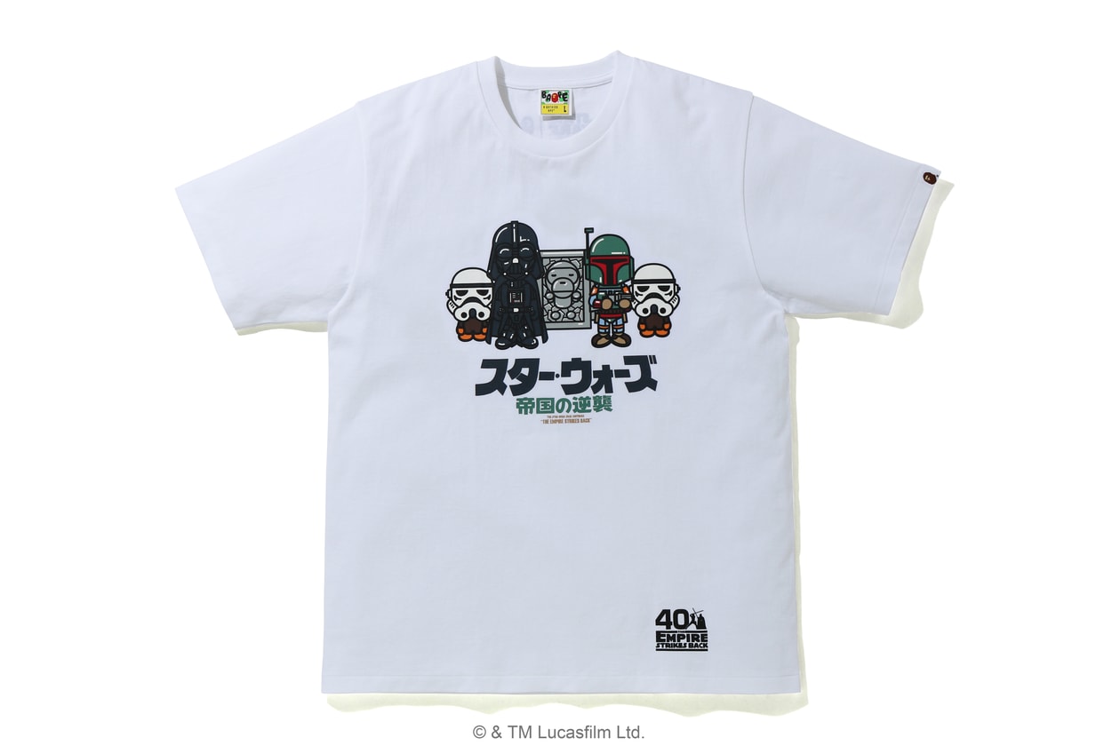 A BATHING APE® 聯乘《Star Wars》推出致賀紀念系列