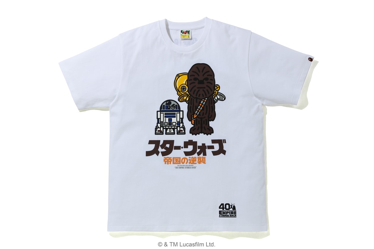 A BATHING APE® 聯乘《Star Wars》推出致賀紀念系列