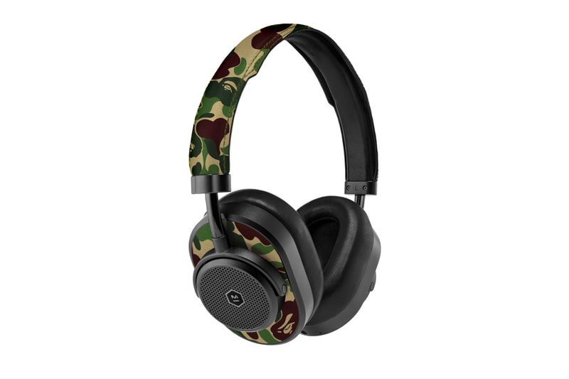 A BATHING APE® x MASTER & DYNAMIC 推出別注猿迷圖樣耳機
