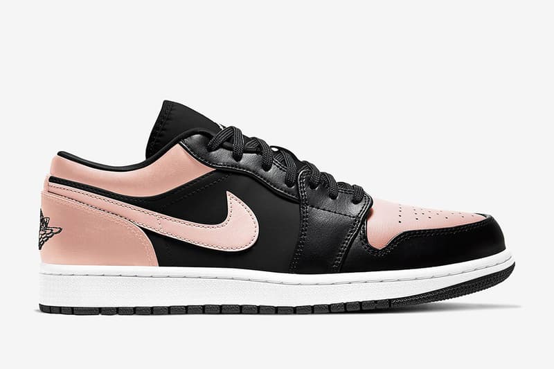 Air Jordan 1 Low 全新粉紅配色「Crimson Tint」官方圖片釋出