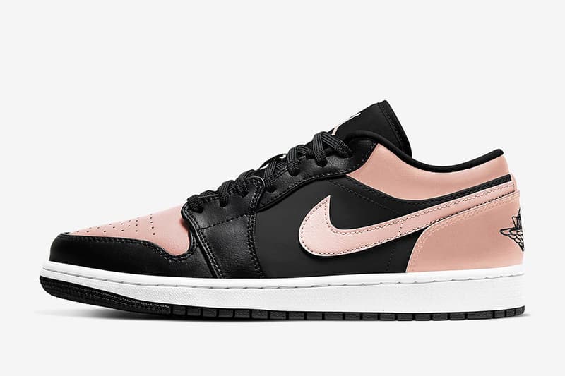 Air Jordan 1 Low 全新粉紅配色「Crimson Tint」官方圖片釋出