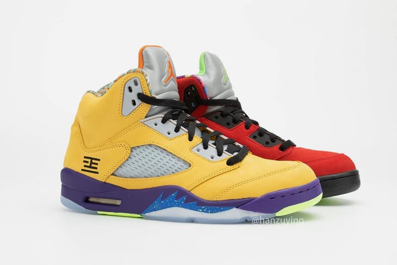 Air Jordan 5 全新混裝配色「What The」曝光
