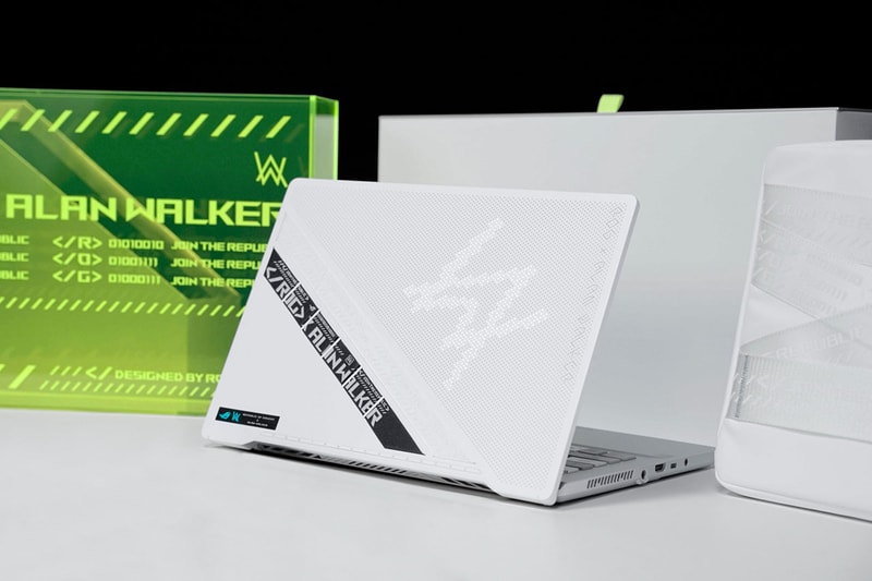 Alan Walker x ROG 打造全新跨界聯乘 Zephyrus G14 限定筆記型電腦