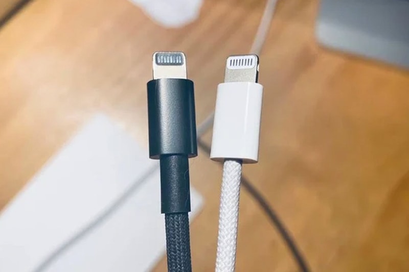 Apple iPhone 12 與 Mac Pro 全新 Lightning 轉 USB-C 編織充電線曝光