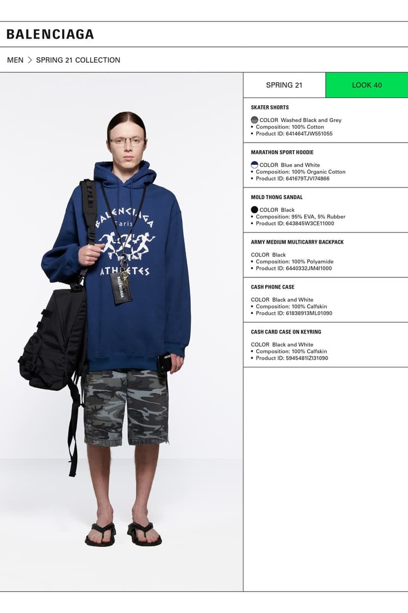 BALENCIAGA 2021 春季系列 Lookbook 正式發佈
