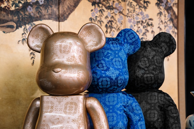 CLOT x Nike x Medicom Toy 三方聯乘 BE@RBRICK 1000% 發售情報