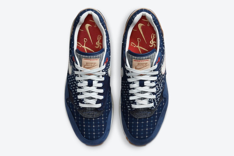 DENHAM x Nike 打造傳統日本工藝元素 Air Max 1 別注鞋款