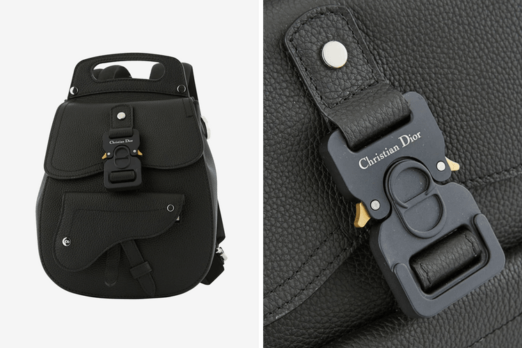 Dior 推出手提式造型後揹牛皮小包