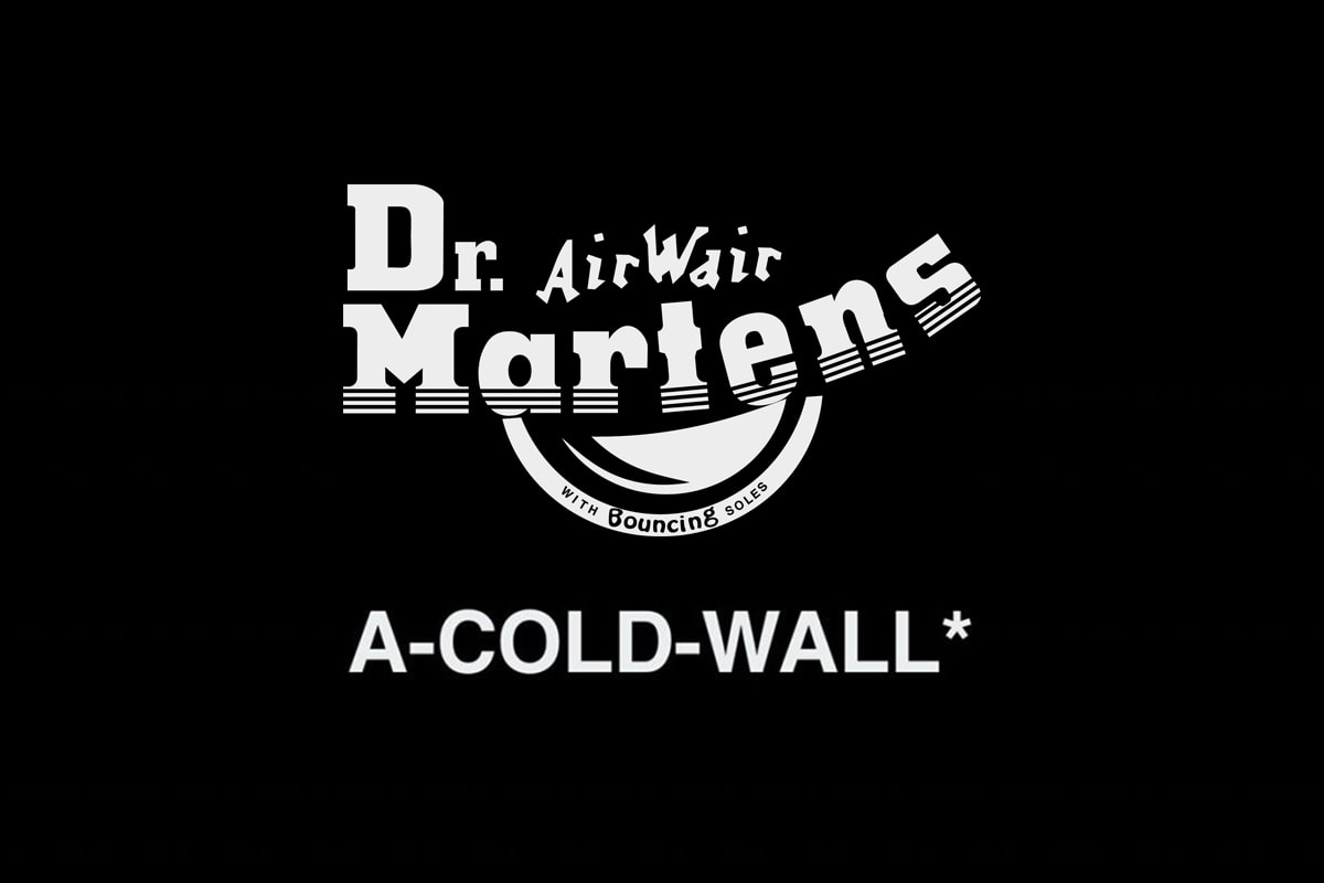 A-COLD-WALL* 揭示將聯同 Dr. Martens 推出別注鞋款