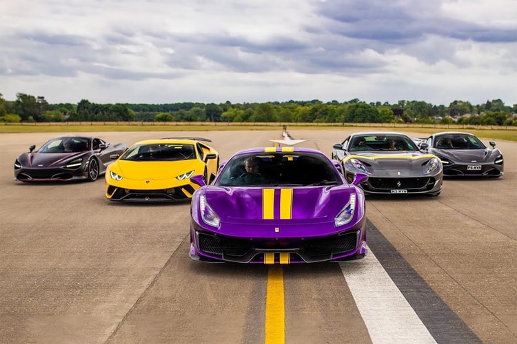 Ferrari 488 Pista、812 SF、Lamborghini Huracan 及 McLaren 720S 展開 Drag Race 對決