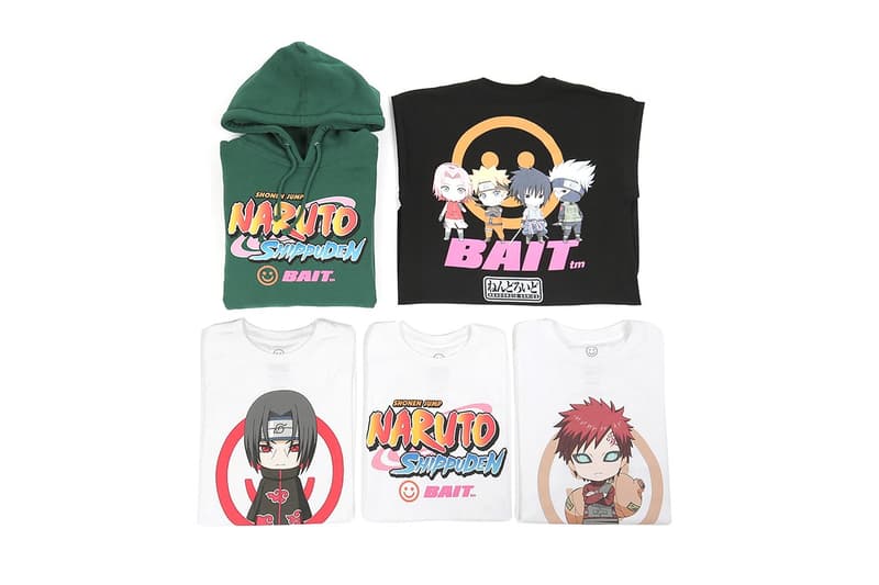 BAIT x Goodsmile Company 聯乘《Naruto Shippuden》系列發佈