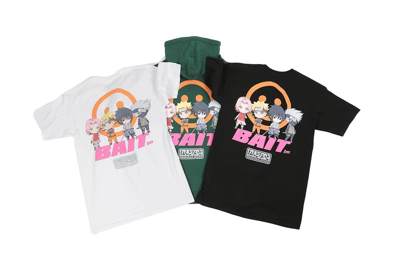 BAIT x Goodsmile Company 聯乘《Naruto Shippuden》系列發佈