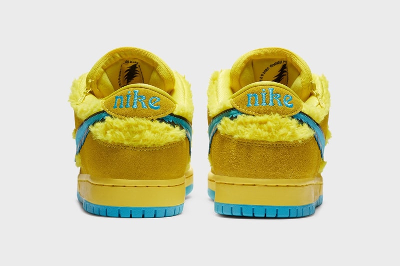 Grateful Dead x Nike SB Dunk Low 最新聯名配色「Opti Yellow」即將發售