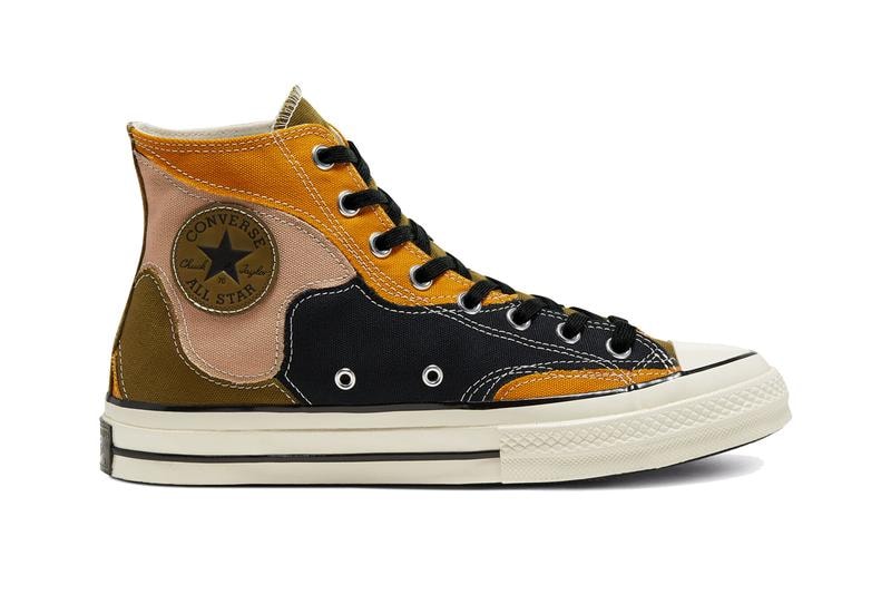 Converse 推出以拼布方式製成的「Hacked Archive」迷彩系列鞋款