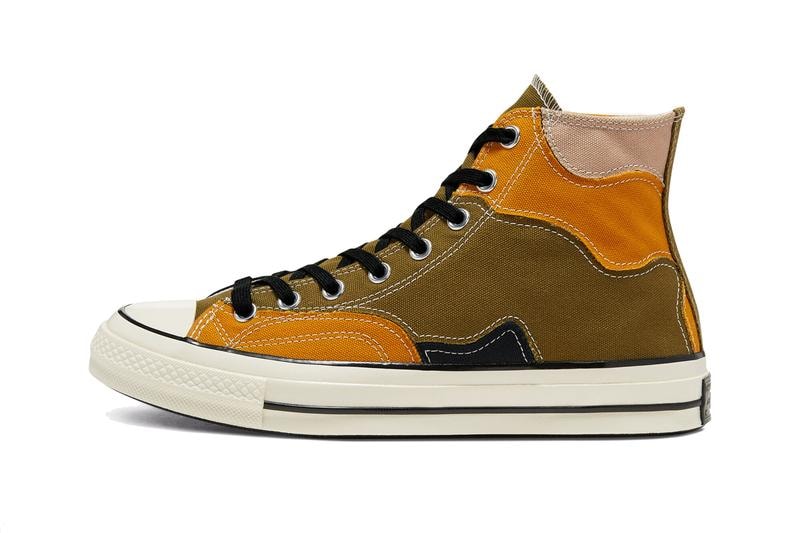 Converse 推出以拼布方式製成的「Hacked Archive」迷彩系列鞋款