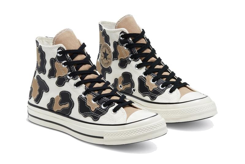 Converse 推出以拼布方式製成的「Hacked Archive」迷彩系列鞋款