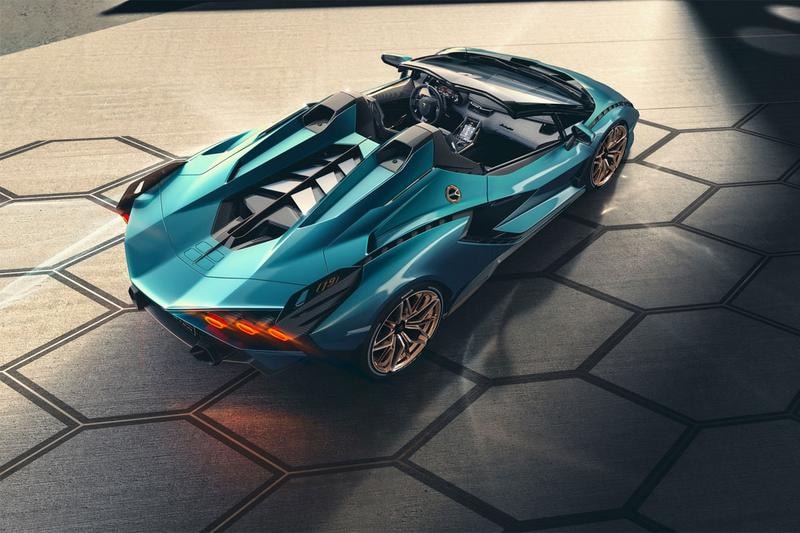 Lamborghini 混能超跑 Sián Roadster 開篷車型正式發佈