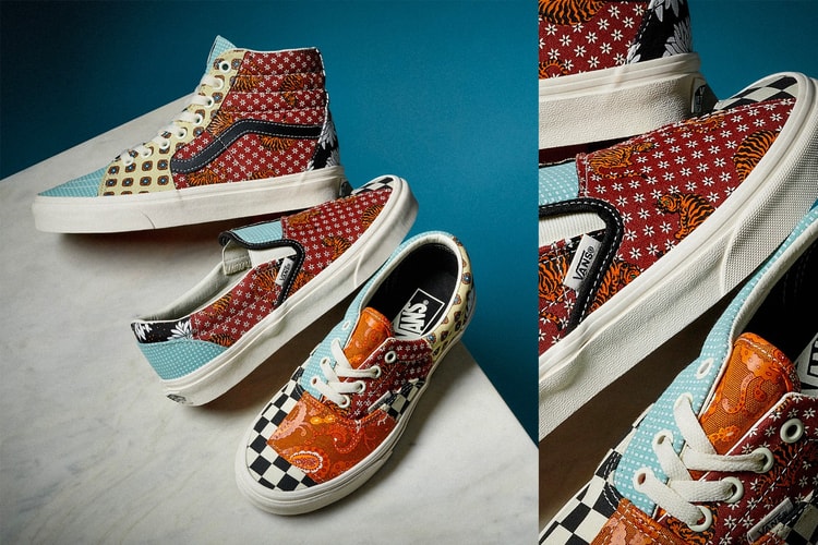 Vans 推出全新「Tiger Patchwork」虎紋拼接鞋款系列