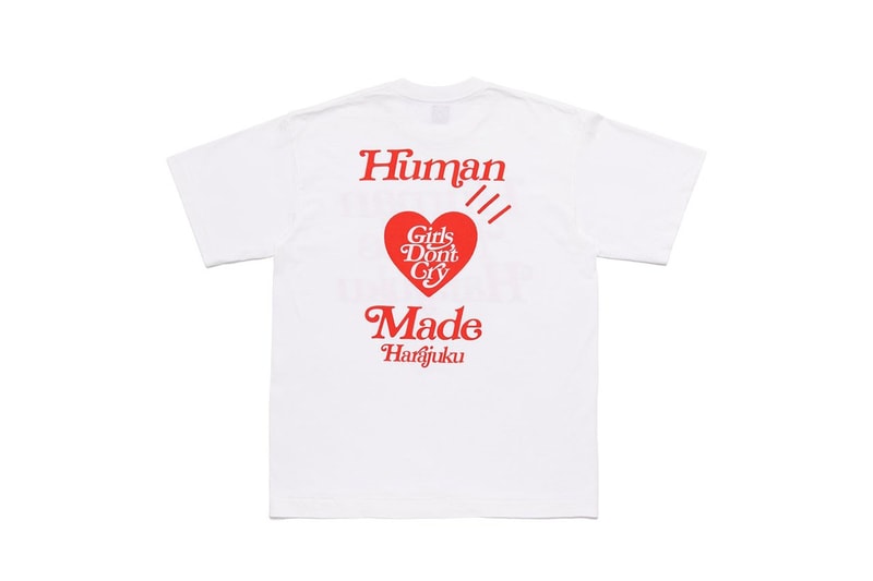 HUMAN MADE x Girls Don’t Cry 全新聯乘 T-Shirt 系列發佈