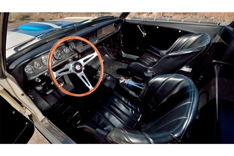 1965 年 Mustang Shelby GT350R 原型車創下最高 Mustang 成交紀錄