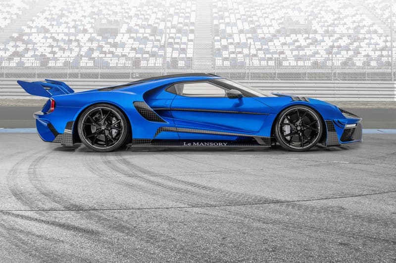 Mansory 打造 700 匹馬力寬體 Ford GT 改裝車型