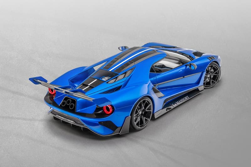 Mansory 打造 700 匹馬力寬體 Ford GT 改裝車型