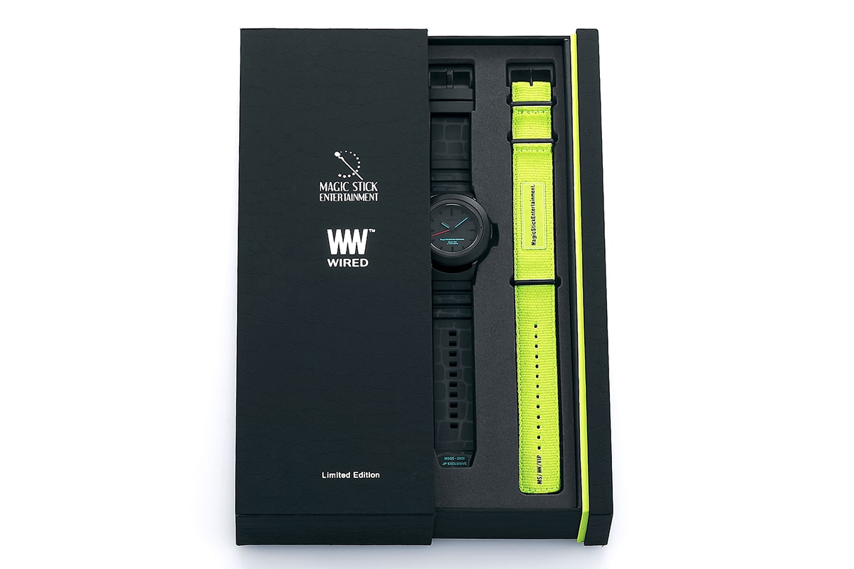 Magic Stick 聯手 Seiko 推出全新 Wired WW 限量黑魂手錶