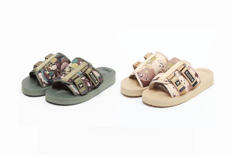 mastermind JAPAN x SUICOKE 再度聯手推出別注迷彩 KAW-VS 涼鞋