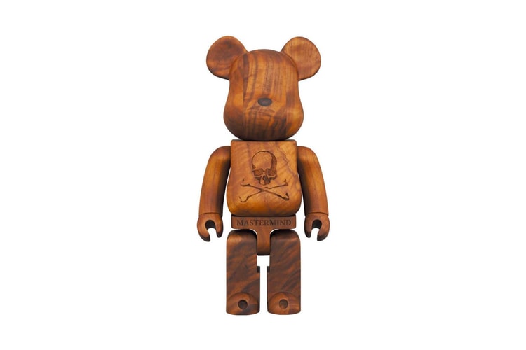 mastermind JAPAN x KARIMOKU x Medicom Toy 400% BE@RBRICK 木製玩偶亮相
