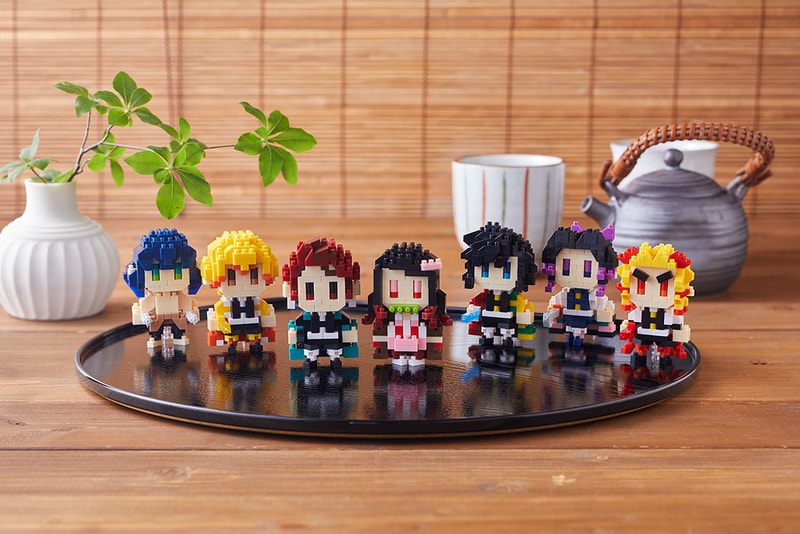 微型積木 nanoblock 聯乘《鬼滅之刃》推出別注系列