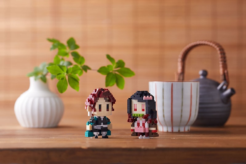 微型積木 nanoblock 聯乘《鬼滅之刃》推出別注系列