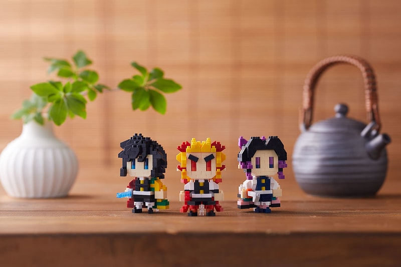 微型積木 nanoblock 聯乘《鬼滅之刃》推出別注系列
