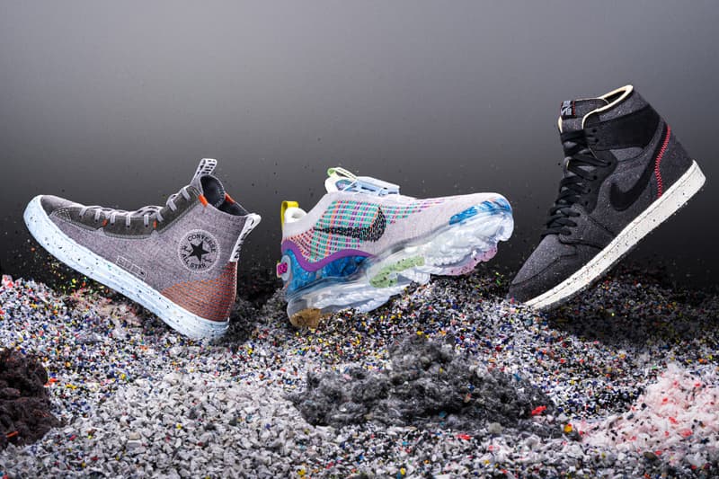 Nike、Converse、Jordan Brand 三線全開可持續環保鞋款系列
