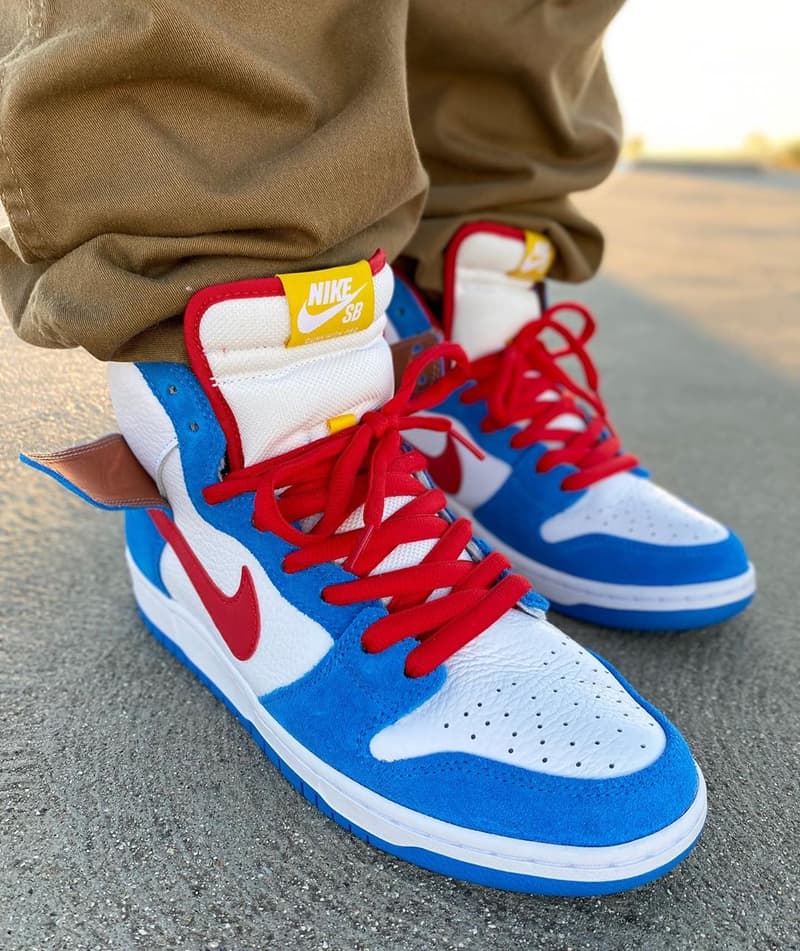 Kevin Perez 率先曝光 Nike SB Dunk High 全新「Doraemon」配色