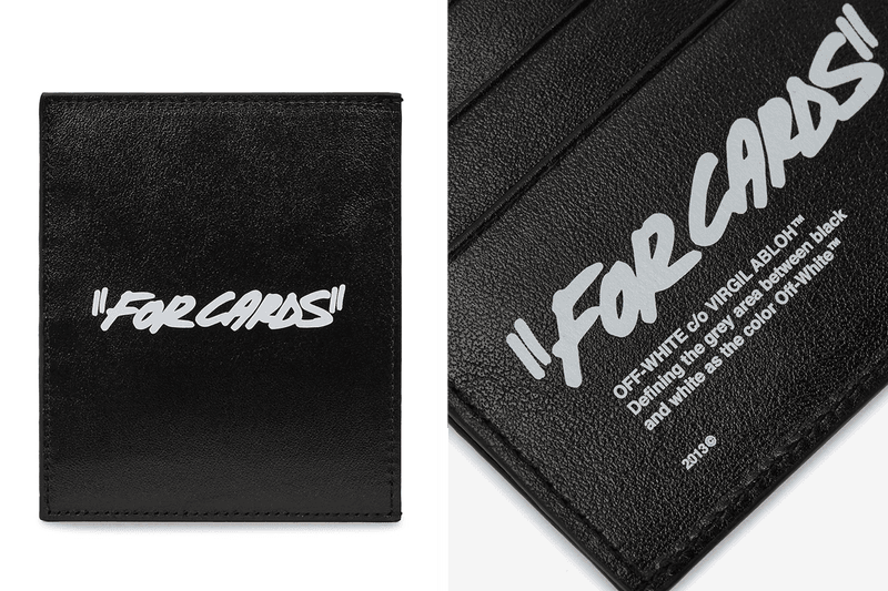 Off-White™ 推出全新皮革標語卡夾