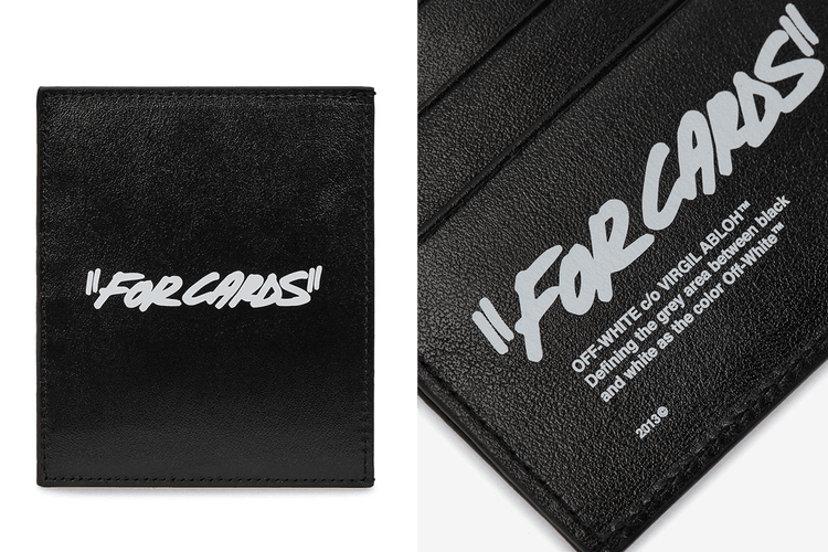 Off-White™ 推出全新皮革標語卡夾