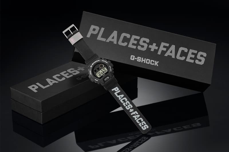 Places+Faces x G-Shock 聯乘 DW-6900 腕錶台灣發售情報