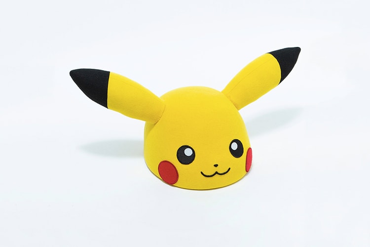 日本帽子品牌 CA4LA 與超人氣動畫《Pokémon》聯手打造 Pikachu 帽子