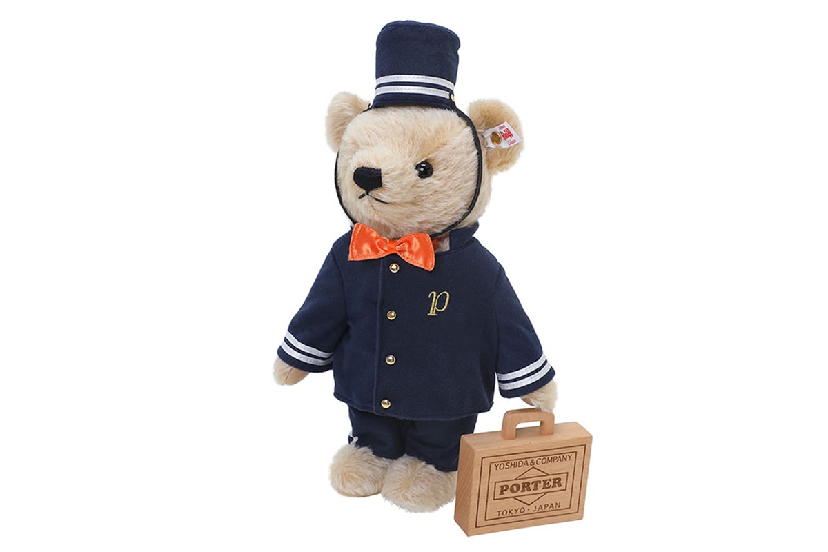 Porter x Steiff 推出 85 周年別注版泰迪熊玩偶